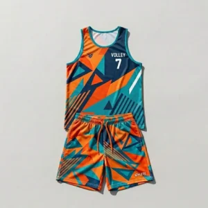 Elite Sand-Spike Volleyball Jersey & Shorts Kit